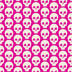 Stitchy Skull, Magenta