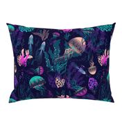 BIOLUMINESCENT-UNDERWATER-WORLD   by art for joy lesja saramakova gajdosikova design