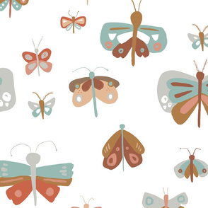 Moths and Butterflies