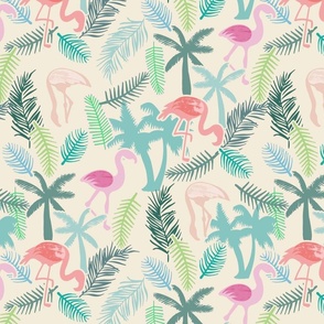 Flamingo Palm Forest