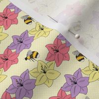 Pastel Bumblebee Floral