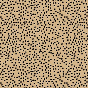 Little black confetti spots and dots minimal dalmatian print neutral nursery ginger