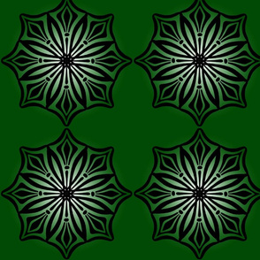 Radial Points 1 Green