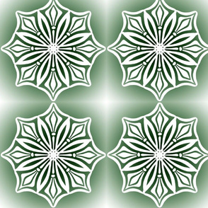 Radial Points 2 Green