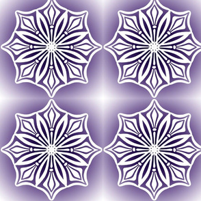 Radial Points 2 Purple