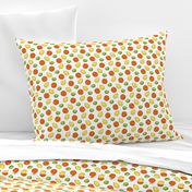 Lemon, Lime and Orange Citrus Pattern