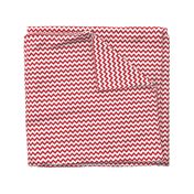 soccer chevron fabric - red