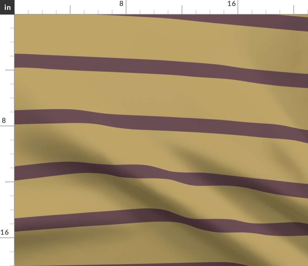 Staggered Stripe - wet sand/gold