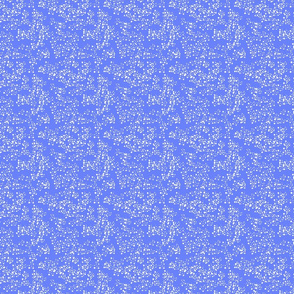 Scatter Medium Blue and White