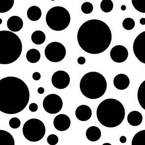 White and Black Spots