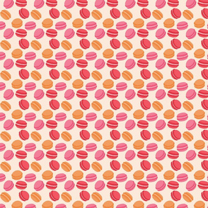 Small Ditzy Macaron Cookie Pattern