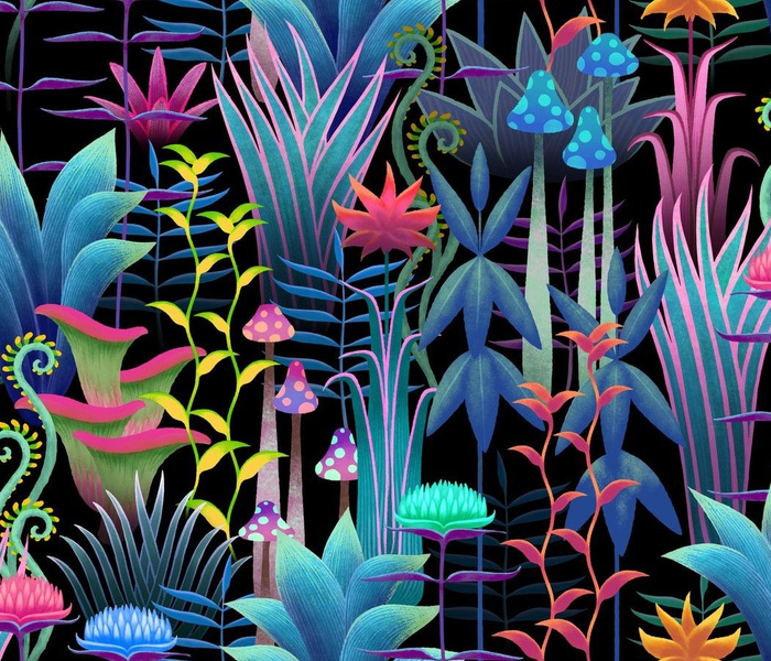 Bioluminescence Designs | Spoonflower Design Challenge