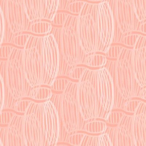 Geometric Surround Blush Pink by Angel Gerardo - Medium Scale