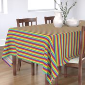 Pride Rainbow Stripe - Small Horizontal