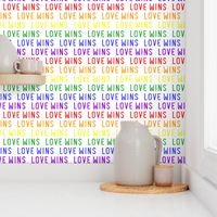 Love Wins - rainbow - PRIDE - LGBTQ - LAD20