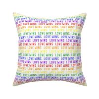 Love Wins - rainbow - PRIDE - LGBTQ - LAD20