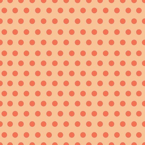 Dots Dots Dots - Just polka dots orange