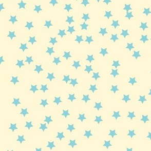 Stars Stars Stars  - Just stars in blue on white