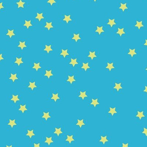 Stars Stars Stars  - Just stars in blue