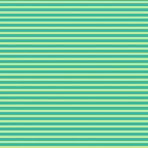Thin horizontal stripes blue and lime