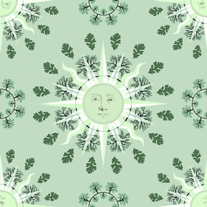 ring around the sun green