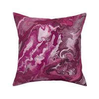 Magenta Fluid Marble