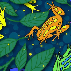 Frogs and Fireflies - Large Scale