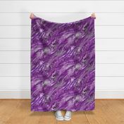 Purple Fluid Marble