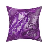 Purple Fluid Marble