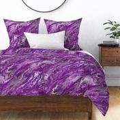 Purple Fluid Marble