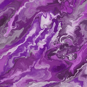 Purple Fluid Marble