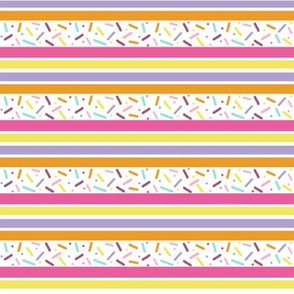 Sprinkles Confetti Stripe|Birthday Babe|Renee Davis