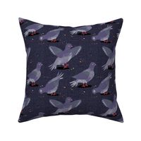 Pigeons purple small