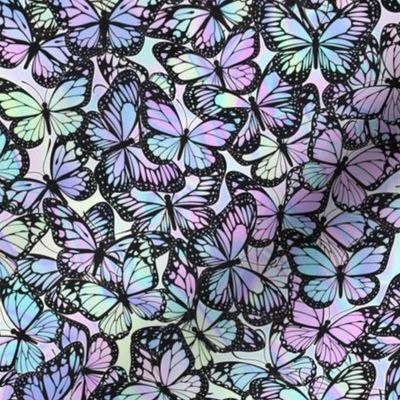 Unicorn Monarch Butterfly Pattern