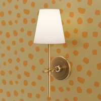 Spring boho minimal polka dots spots basic texture neutral nursery beige gray caramel brown