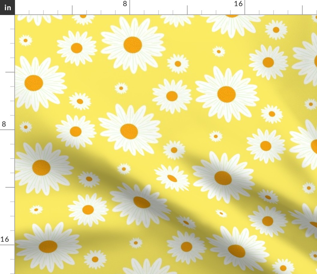 happy daisies-yellow
