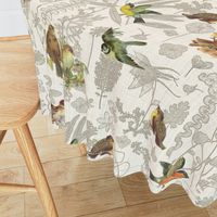 Birds Off The Wall Toile Linen lg