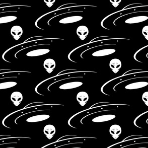 Alien Invasion black 