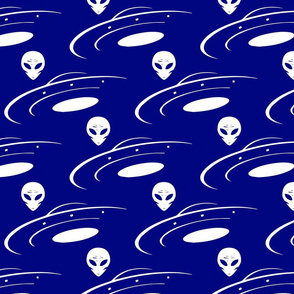 Alien Invasion dark blue