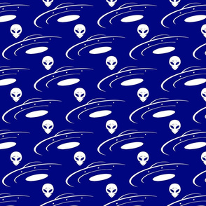 Alien Invasion dark blue