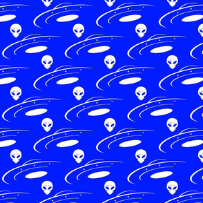 Alien Invasion neon blue small 