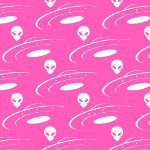 Alien Invasion neon pink