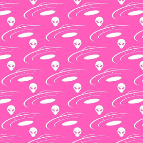 Alien Invasion neon pink 