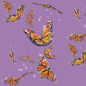 Fluttering Monarchs