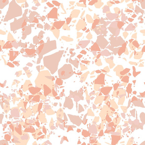 soft tones terrazzo 