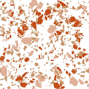 terrazzo rust & blush 