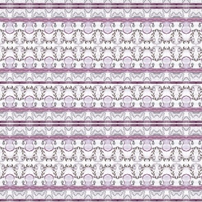 Lilac and rose boarder