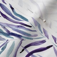 Amethyst palm springs - watercolor tropical leaves p289