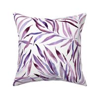 Radiant orchid palm springs - watercolor tropical leaves p289