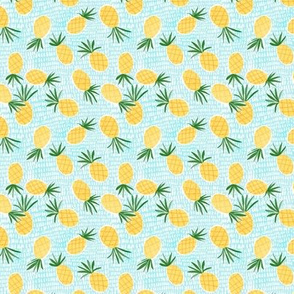 Pineapple Fruit Toss - mini print